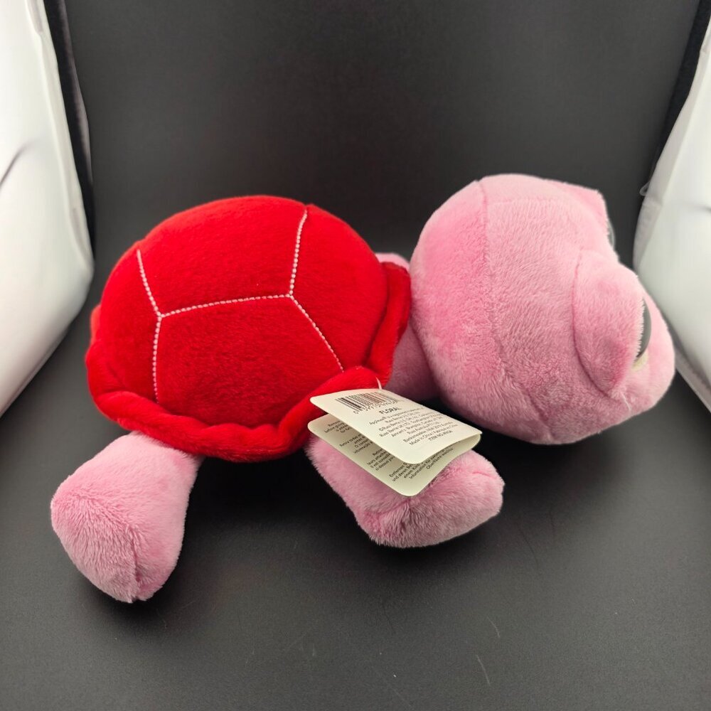 Russ Turtle Plush NWT - 10" Pink/Red - Picture 7 of 11